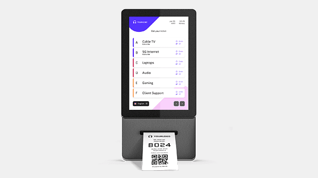 Tiik 7 Queue Kiosk is Compact & Versatile Tiik 7 Queue Kiosk is Compact & Versatile