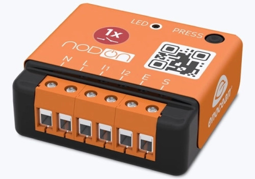 EnOcean one-channel relay switch. EnOcean one-channel relay switch.