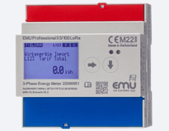 The EMU Professional II 3/100 energy meter.
