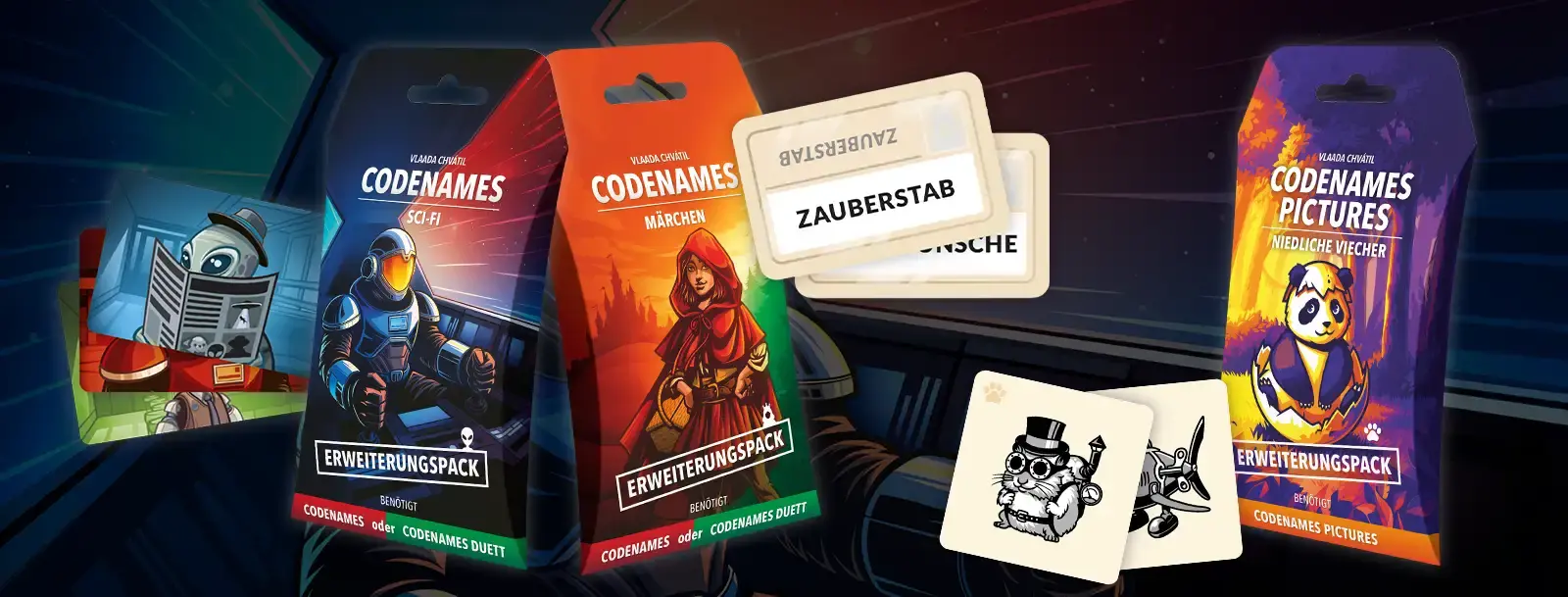 Zu den Erweiterungspacks Zu den Erweiterungspacks