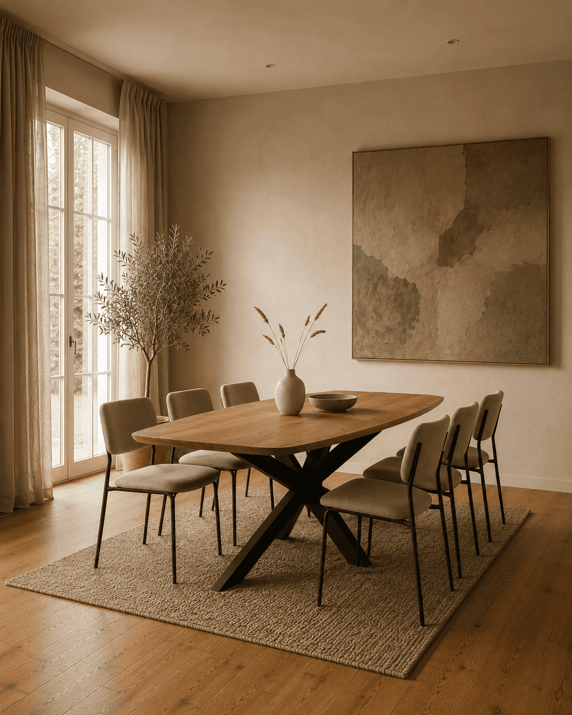 Dining tables placeholder — replace with real photo