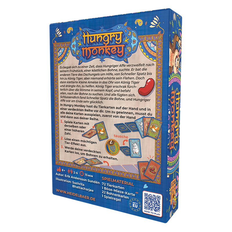 Hungry Monkey Boxenrückseite Hungry Monkey Boxenrückseite