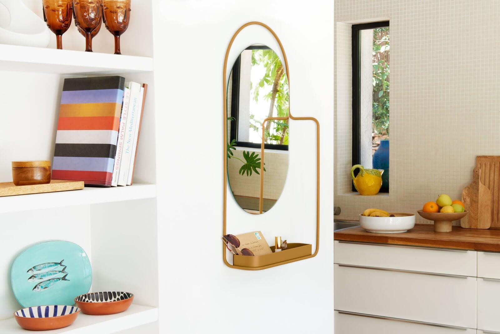 itac cylandrical vase, fermob, small spaces, wall shelf, luxury furniture ireland