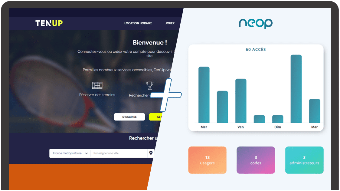 Serrure compatible Ten'Up Serrure compatible Ten'Up
