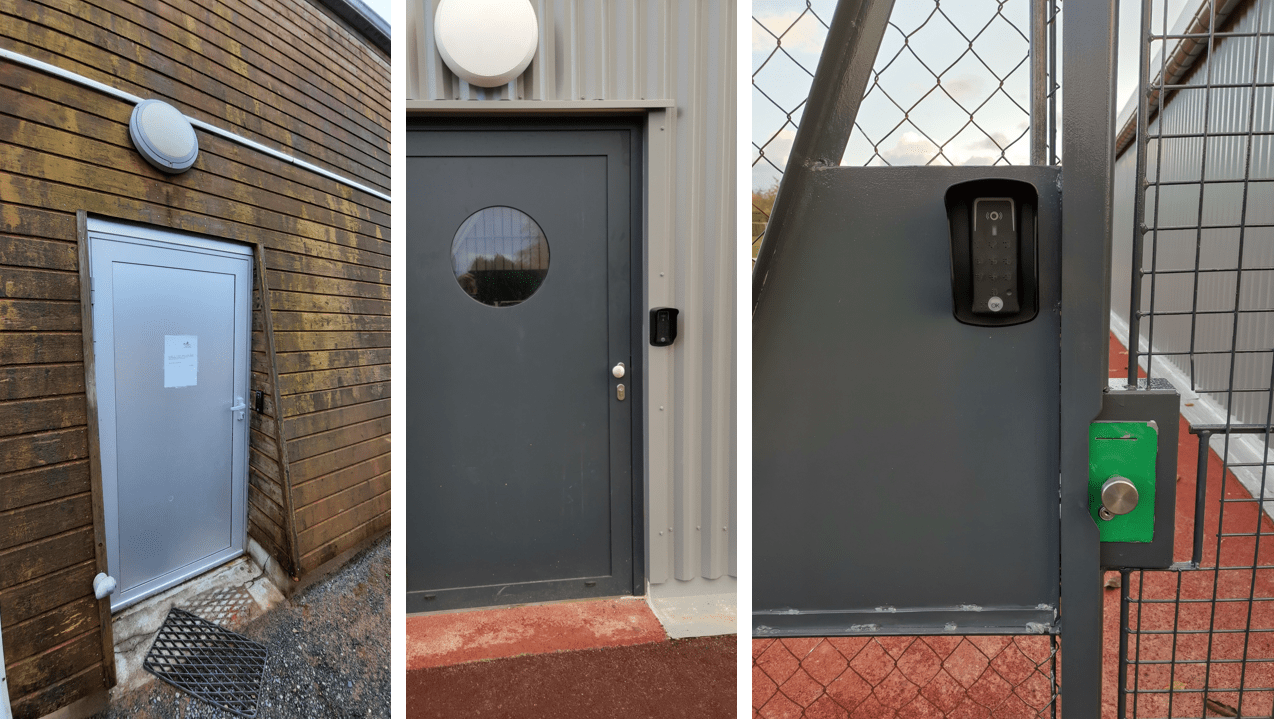 Verrouillage des cours couverts connectés à Anybuddy TenUp et Doinsport