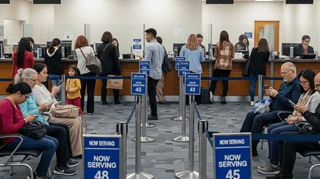 Queueing for Public Services