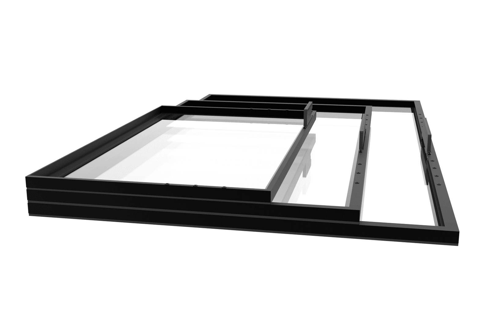 There is an overlay to fit most standard sizes, with options for 32”, 43”, 49", 55”, 65”, 75” and 86”. There is an overlay to fit most standard sizes, with options for 32”, 43”, 49", 55”, 65”, 75” and 86”.