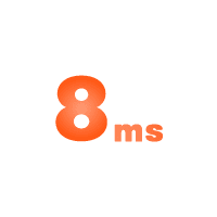 8ms fast touch response