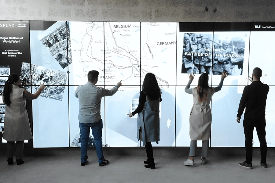 Interactive Videowalls for Museums & Cultural Spaces Interactive Videowalls for Museums & Cultural Spaces