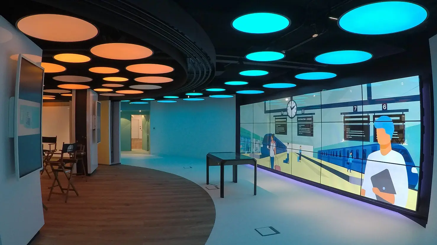 Interactive Videowalls for Corporate Lobbies & Experience Centers Interactive Videowalls for Corporate Lobbies & Experience Centers