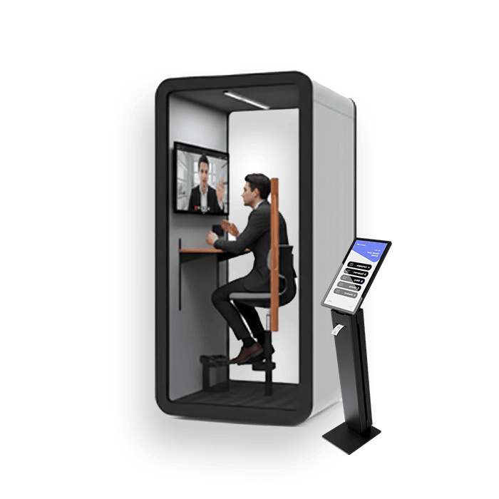 Smartphone showing Moviik Digital Ticket web app with queue position and service details, illustrating digital ticketing on any device. Smartphone showing Moviik Digital Ticket web app with queue position and service details, illustrating digital ticketing on any device.