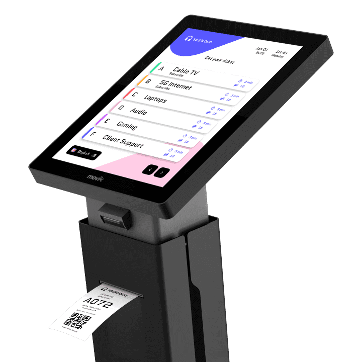Paper Ticket Queueing