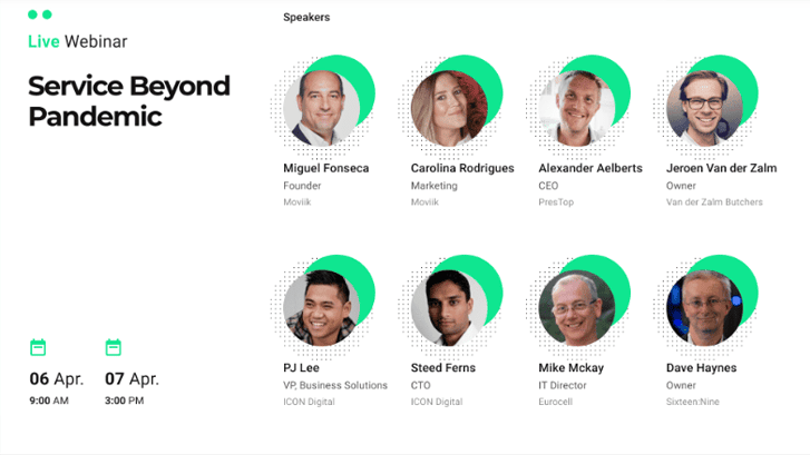 Webinar - Customer Service Beyond Pandemic Webinar - Customer Service Beyond Pandemic