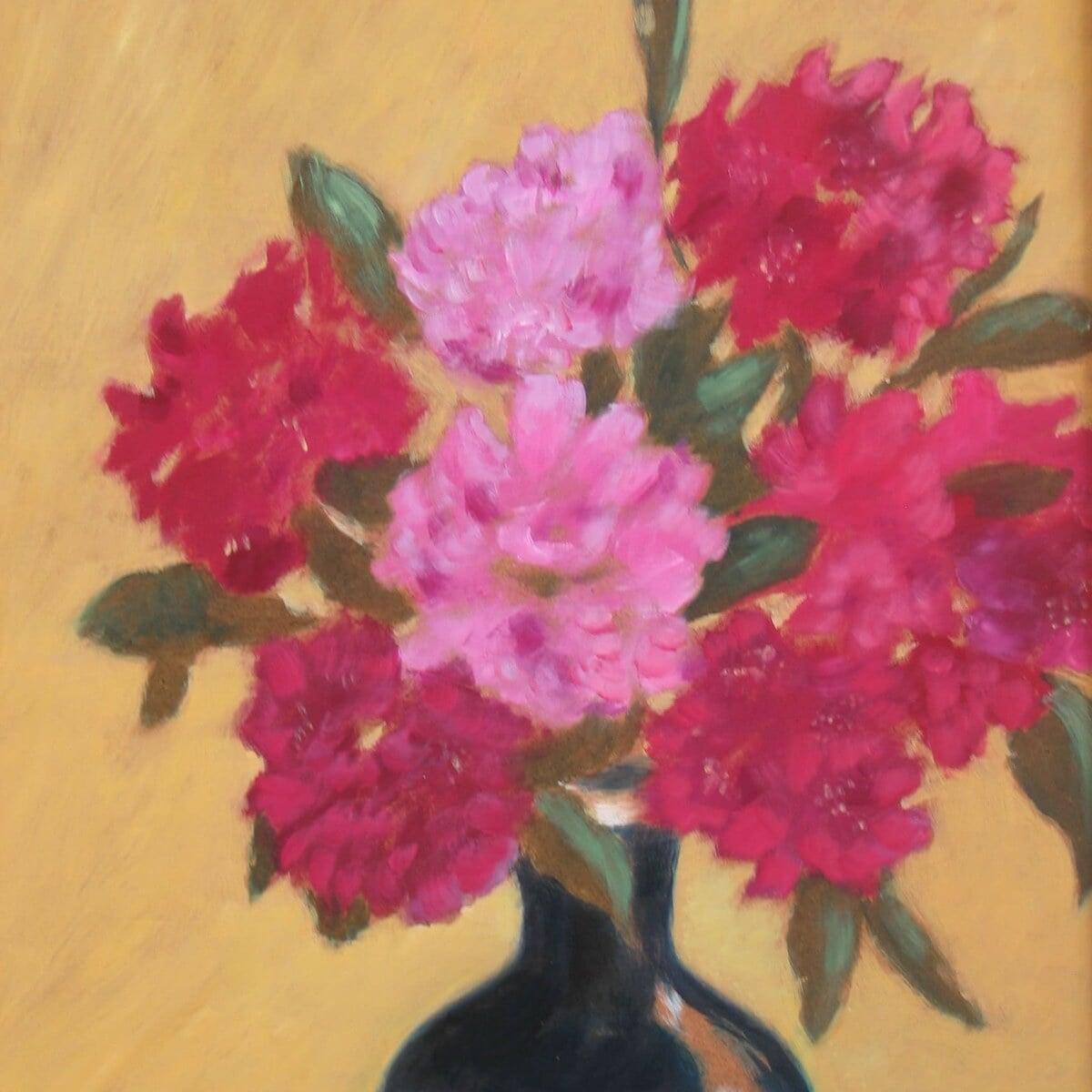 Rhododendron Ölgemälde von René Avold
