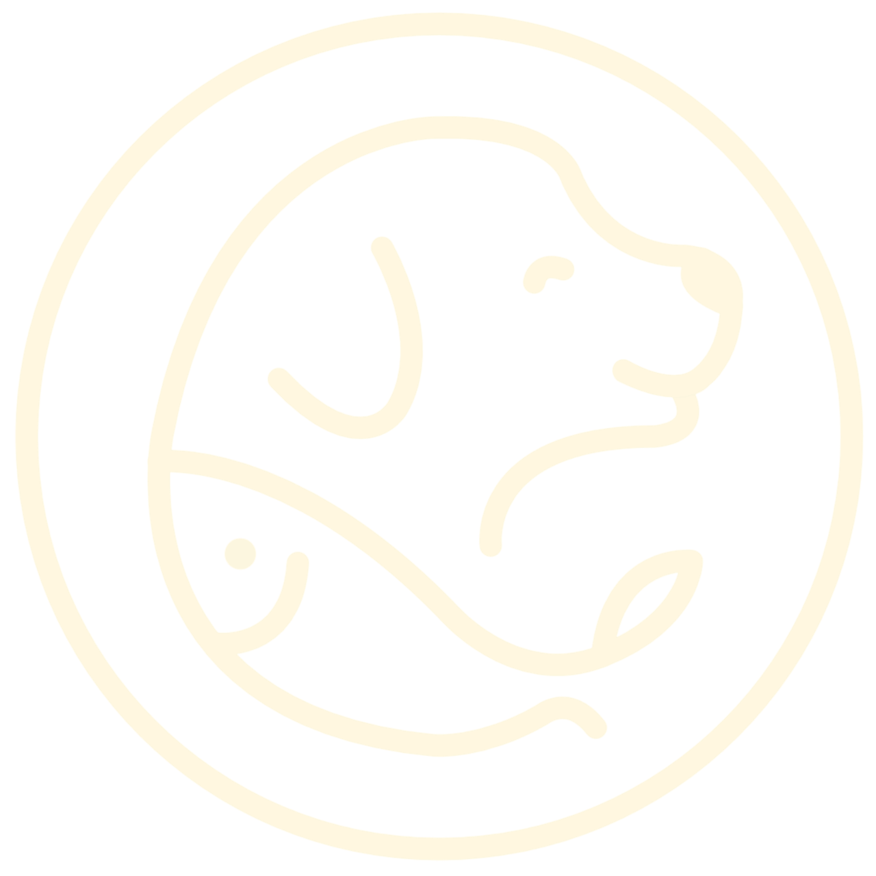 ocean treats logo beige