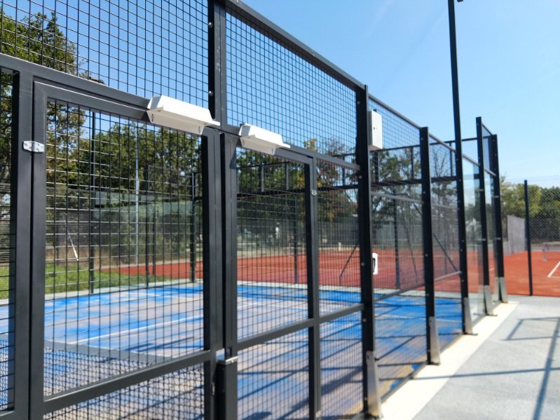 Installation KEED sur padel extérieur