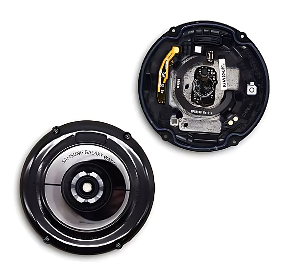 Samsung Galaxy Active2 44mm (R820) - Replacement Rear Housing Shell Assembly - Black - Original