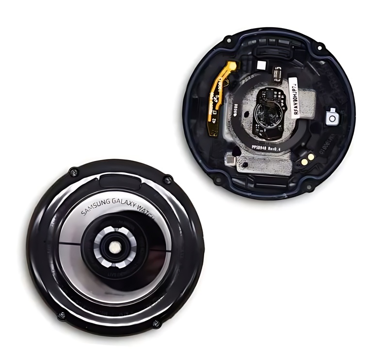 Samsung Galaxy Active2 44mm (R820) - Replacement Rear Housing Shell Assembly - Black - Original