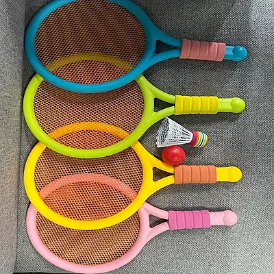 Детски ракети за бадминтон и тенис – комплект с топка и перце Детски ракети за бадминтон и тенис – комплект с топка и перце