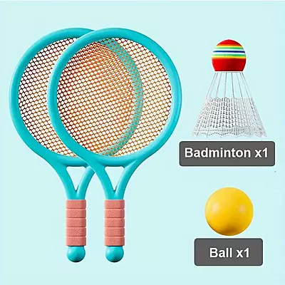 Детски ракети за бадминтон и тенис – комплект с топка и перце Детски ракети за бадминтон и тенис – комплект с топка и перце