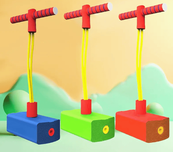 Детска Играчка за Скачане със Забавен Звук Детска Играчка за Скачане със Забавен Звук