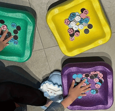 Цветни баланс камъни Stepping Stones - 3 или 6 части Цветни баланс камъни Stepping Stones - 3 или 6 части