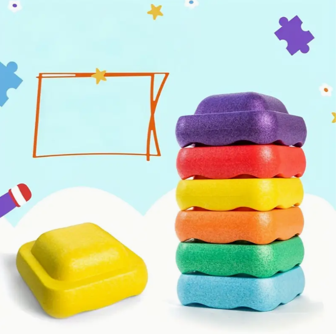 Цветни камъни за баланс тип Stepping Stones комплект от 3 части Цветни камъни за баланс тип Stepping Stones комплект от 3 части
