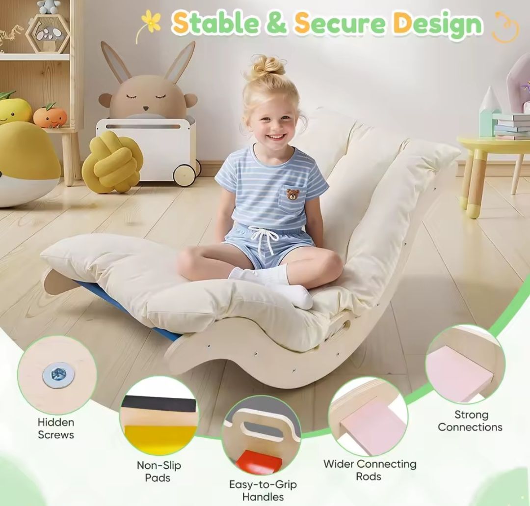 Монтесори арка за катерене и люлка с мека възглавница–матрак Монтесори арка за катерене и люлка с мека възглавница–матрак