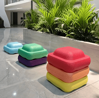 Цветни баланс камъни Stepping Stones - 3 или 6 части Цветни баланс камъни Stepping Stones - 3 или 6 части