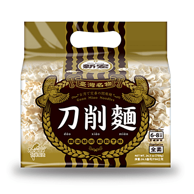 Shin Horng Sliced Noodles 750g 新宏刀削麵750g-國際版