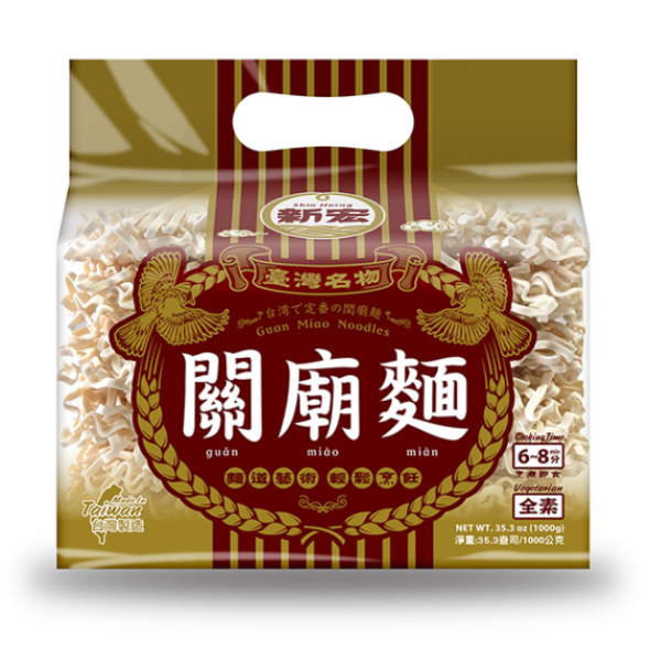 Shin Horng Guan Miao Noodles 1000g 新宏關廟麵1000g-國際版