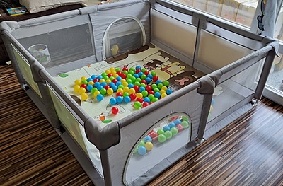 Най-висок клас кошара за игра - Различни размери Най-висок клас кошара за игра - Различни размери