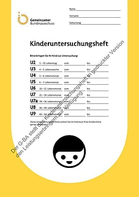 6041 Kinderuntersuchungsheft (Nur für Mitglieder)