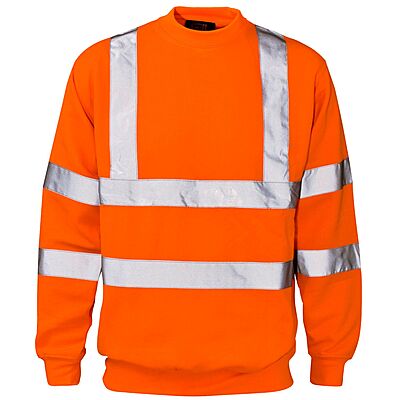 Portwest Orange Hi Vis Sweatshirt 2XL