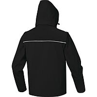Delta Plus Orsa Black Medium Softshell Jacket