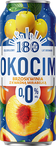 OKOCIM BRZOSKWINIA MIRABELKA 0.00% CAN