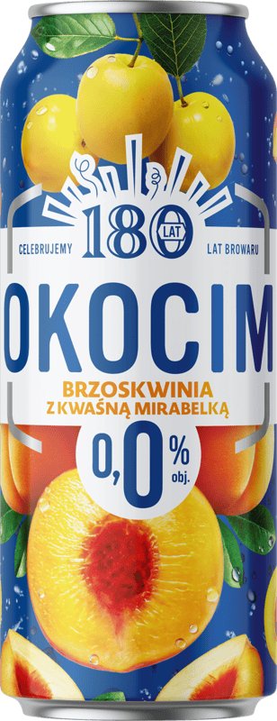 OKOCIM BRZOSKWINIA MIRABELKA  0.00% CAN