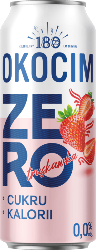 OKOCIM OKOCIM ZERO STRAWBERRY 0.00% CAN