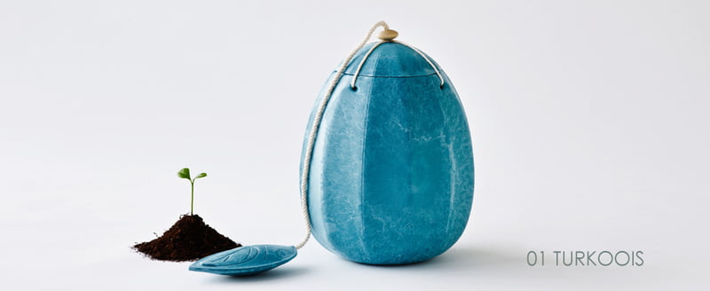 Biologisch afbreekbare urn – Beyond Life Biologisch afbreekbare urn – Beyond Life