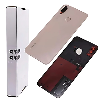 Genuine Huawei P20 Lite - Replacement Battery Cover , Rear Panel With Camera Lens - Sakura Pink - Service Pack - 02351VQY