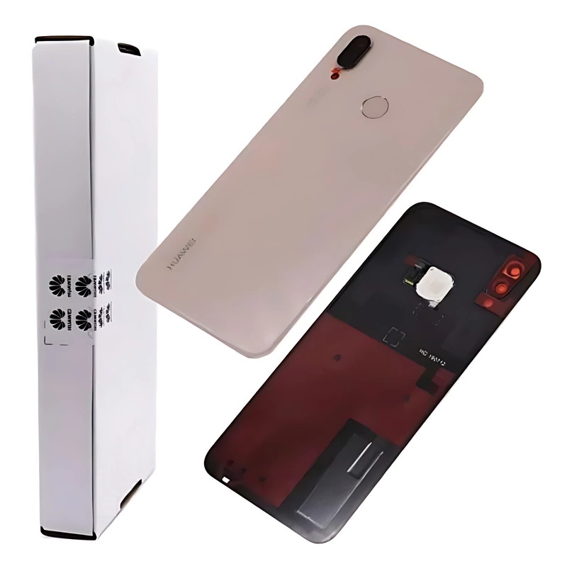 Genuine Huawei P20 Lite - Replacement Battery Cover , Rear Panel With Camera Lens - Sakura Pink - Service Pack - 02351VQY