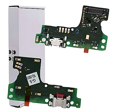 Genuine Huawei Y6 2019 - Replacement Charging Port Board With Microphone - Service Pack - 02352LWK