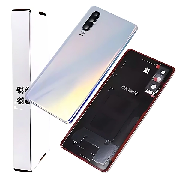 For Huawei P30 - Replacement Battery Cover , Rear Panel With Camera Lens - Aurora - Service Pack - 02352NMP