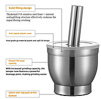 ChocoHolic Kakaobohnenbrecher / Mörser