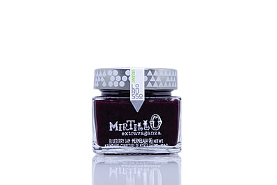 BIO Gourmet BLUEBERRY Konfitüre, 305g - Box 6 Units