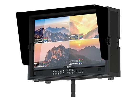 FM-U245HDR | 24" professional High-bright UHD Field Monitor with flight case and VESA-tripod adaptor and 4x12G-SDI 8K HDR Zero-Delay AI-Calibration FM-U245HDR | 24" professional High-bright UHD Field Monitor with flight case and VESA-tripod adaptor and 4x12G-SDI 8K HDR Zero-Delay AI-Calibration