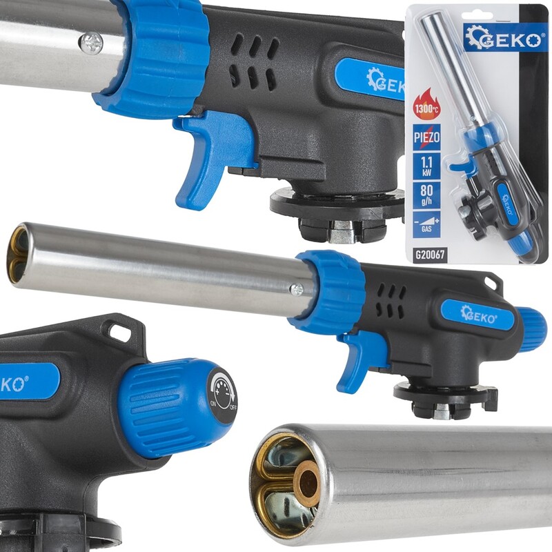 Piezo gas with a long burner and ignition G20067 Piezo gas with a long burner and ignition G20067