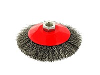 Steel Crimped Wire Wheel 125mm M14 GEKO G00599 Steel Crimped Wire Wheel 125mm M14 GEKO G00599