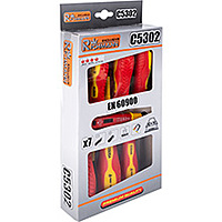 Insulated screwdriver set 1000 V 7 pcs RICHMANN C5302