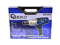 Impact Wrench 230V 450W 1/2 Sq. Drive + Sockets NEW MODEL G81053 Impact Wrench 230V 450W 1/2 Sq. Drive + Sockets NEW MODEL G81053